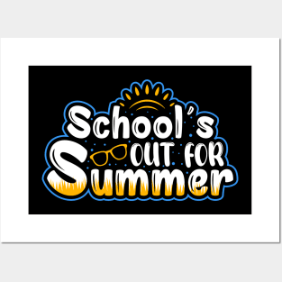 School's Out For Summer Posters and Art